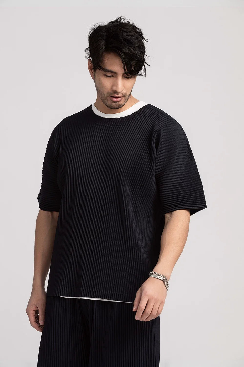 Current Pleated Boxy Tee - Notkicks
