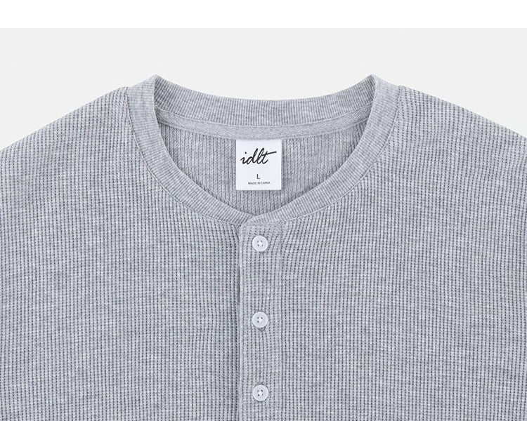 Thermal Ridge Classic Henley Tee - Notkicks