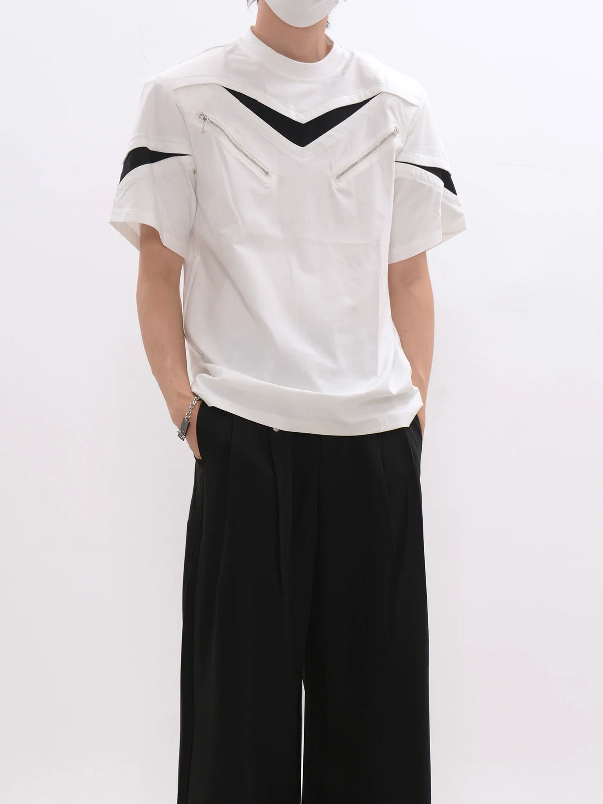 Vector Zip Panel Tee - Notkicks
