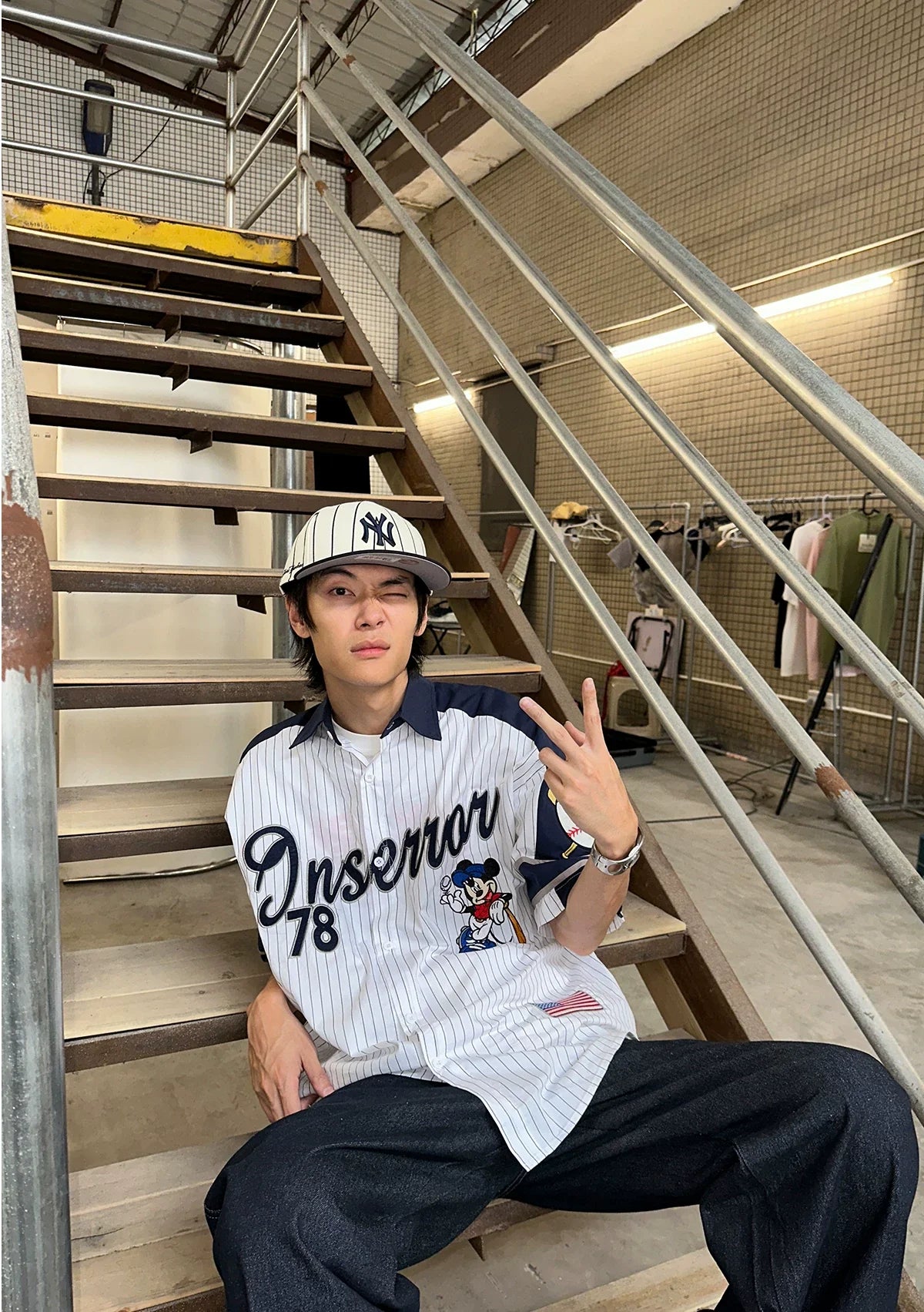 Backfield Error 78 Baseball Jersey - Notkicks