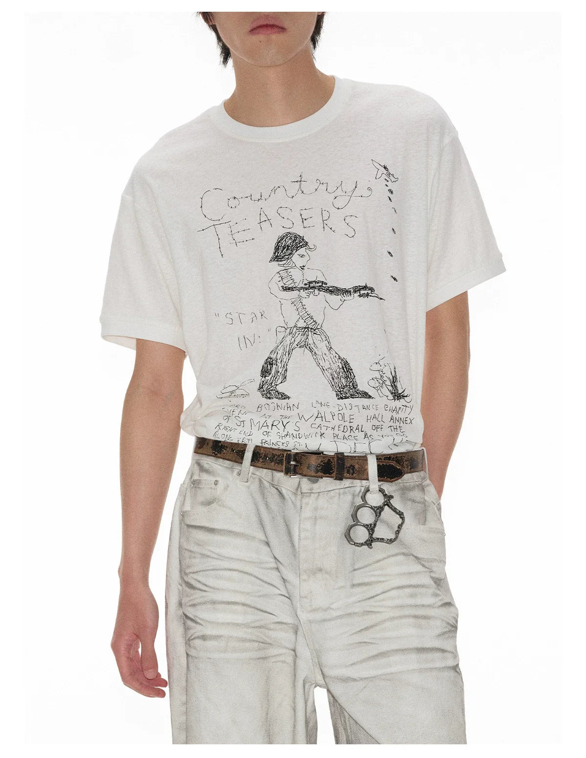 Country Teasers Sketch Graphic T-Shirt - Notkicks