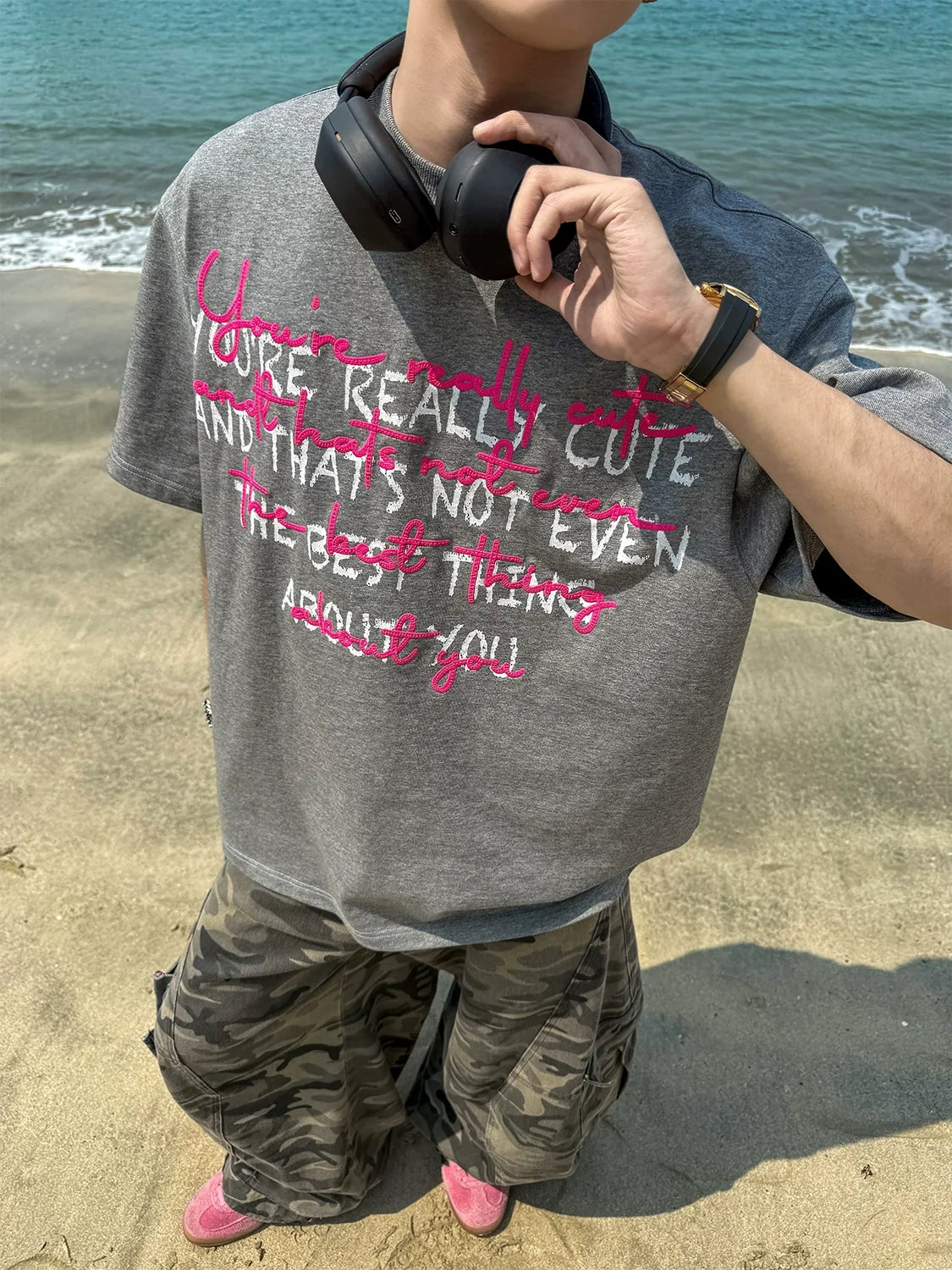 Graffiti Crush Compliment Tee - Notkicks