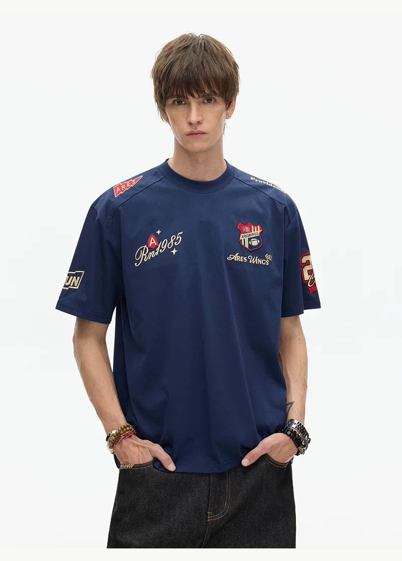 Ares Wings Racing Crest Tee - Notkicks