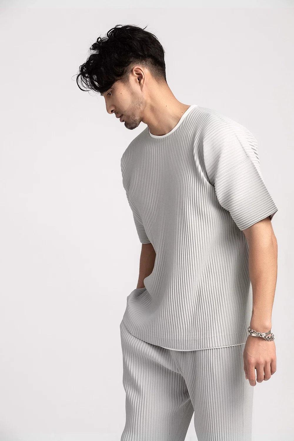 Current Pleated Boxy Tee - Notkicks