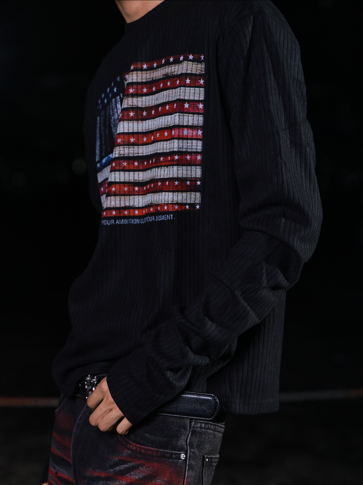 Liberty Stripe Anthem Longsleeve - Notkicks