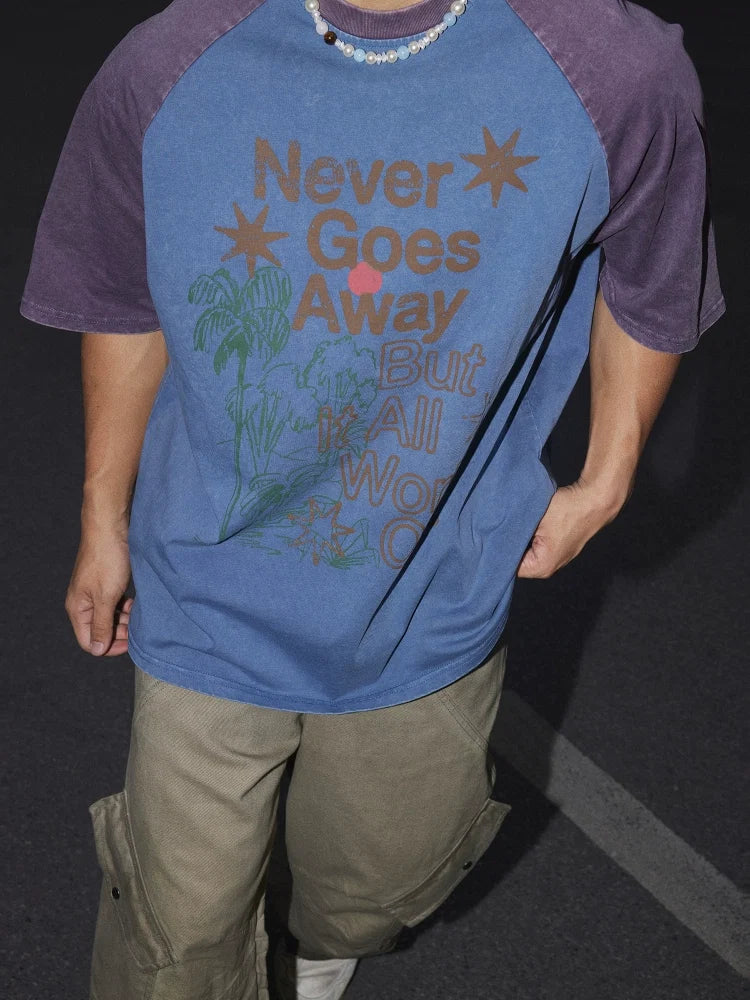 Never Goes Away Graphic Tee - Notkicks