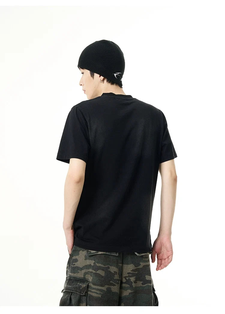Sporty Sleeves Graphic Oversized T-Shirt - Notkicks