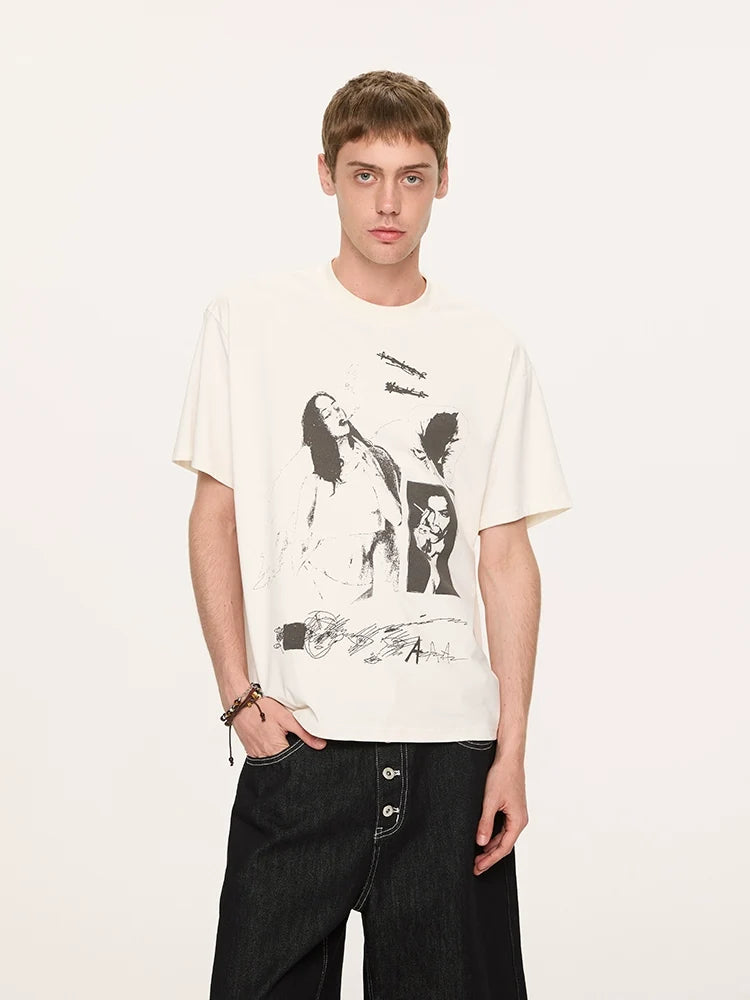 UPF 50+ Graphic Print T-Shirts - Notkicks
