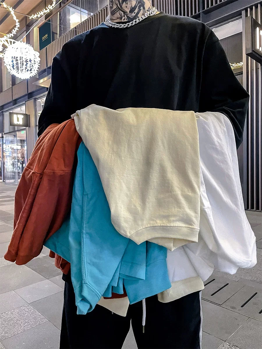Essential Oversized Long‑Sleeve Tee - Notkicks