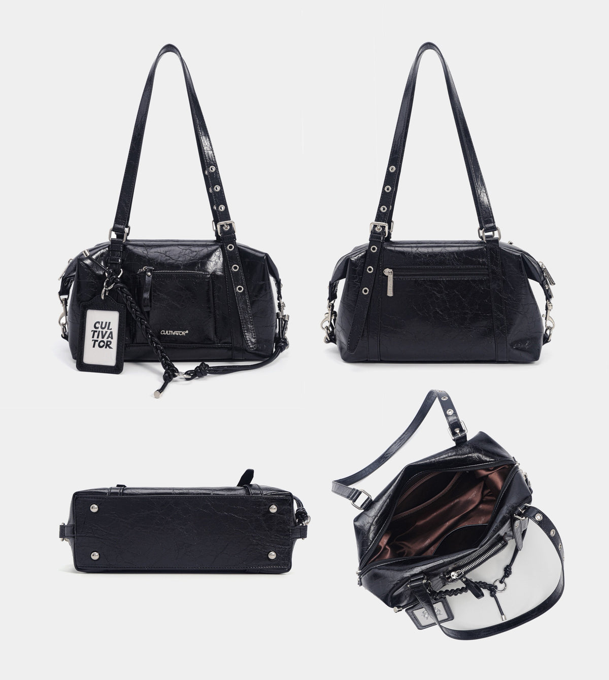 Convertible Biker Handbag - Notkicks