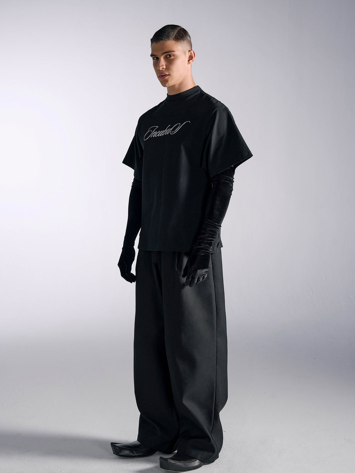 Crystal Script Statement Tee - Notkicks