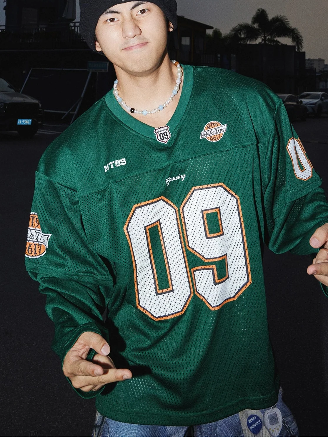 Mesh Varsity 09 Long Sleeve Jersey - Notkicks