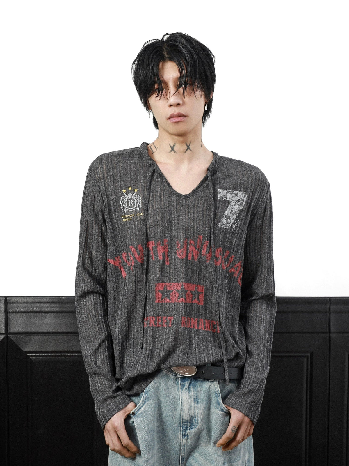 Grunge Street Runner Knit Top - Notkicks