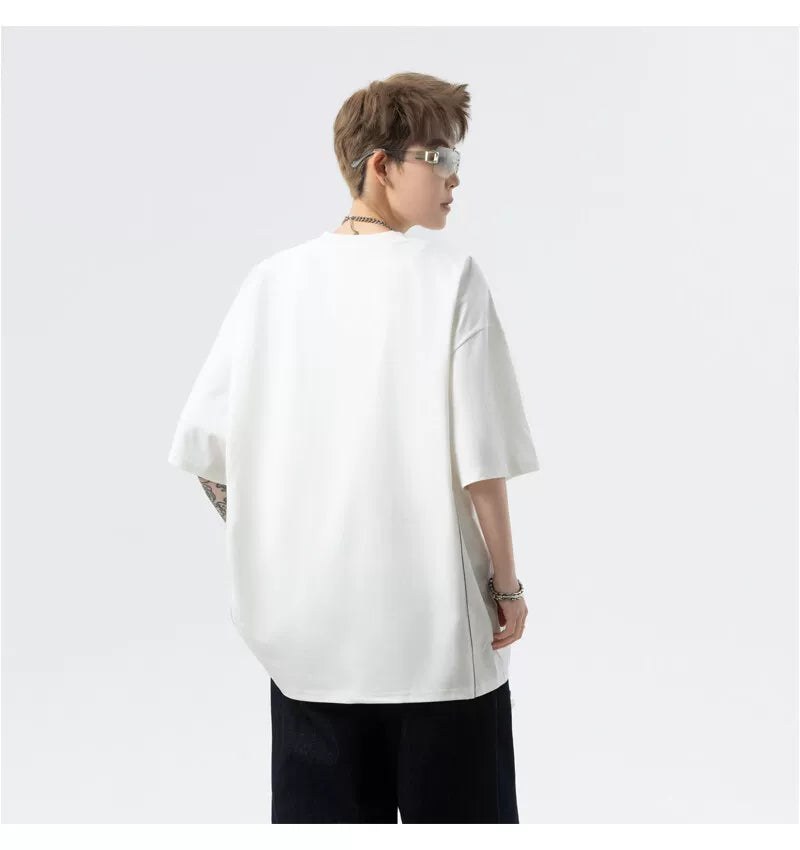 Midnight Circuit Oversized Tech Tee - Notkicks