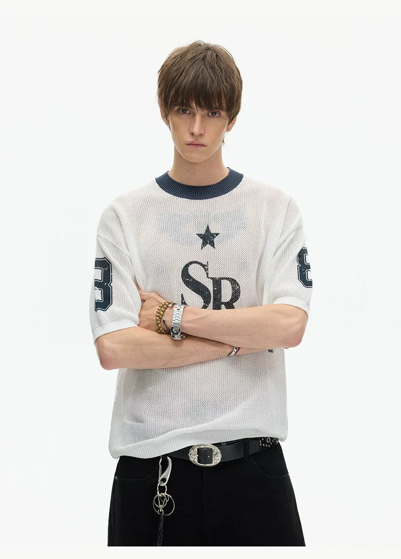 Star Savior Mesh Varsity Tee - Notkicks