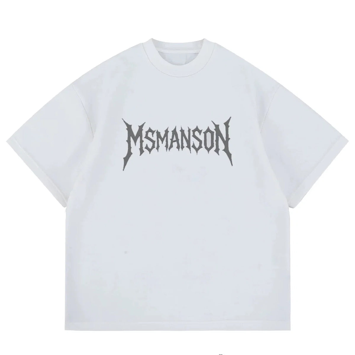 Void Script Logo Oversized Tee - Notkicks