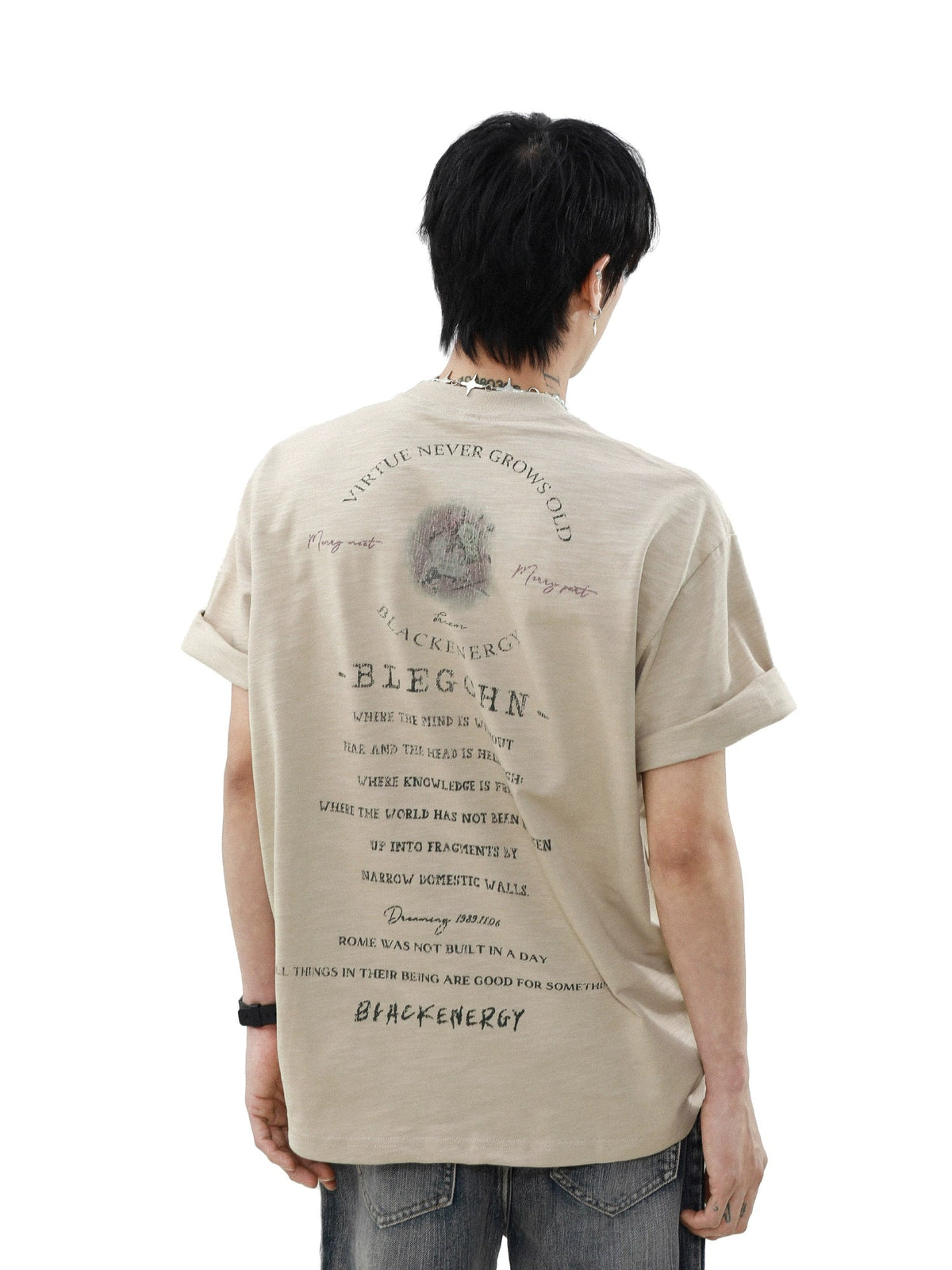 Faded Memory Dove Graphic Tee - Notkicks