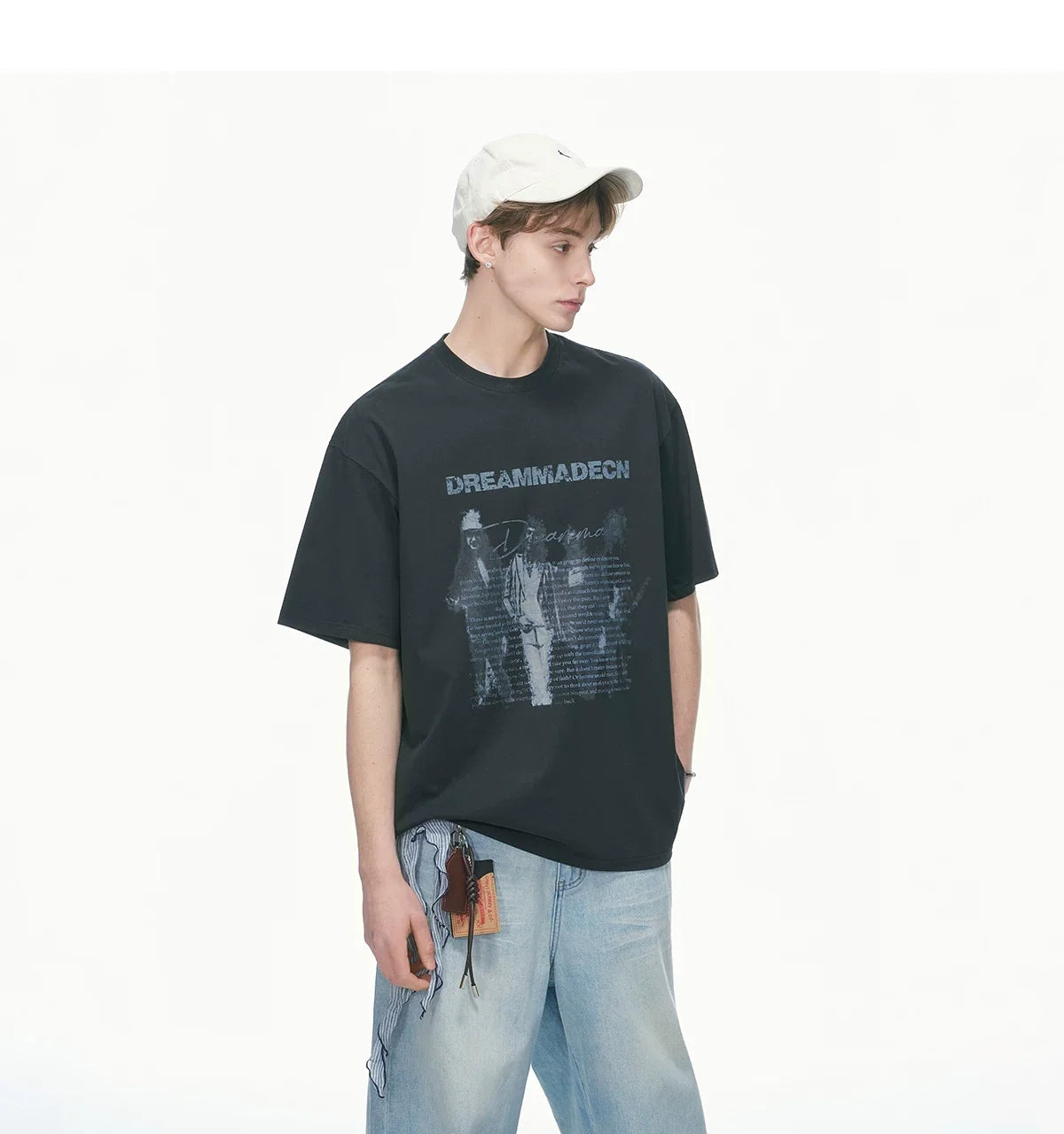 Dream Print Oversized Tee - Notkicks