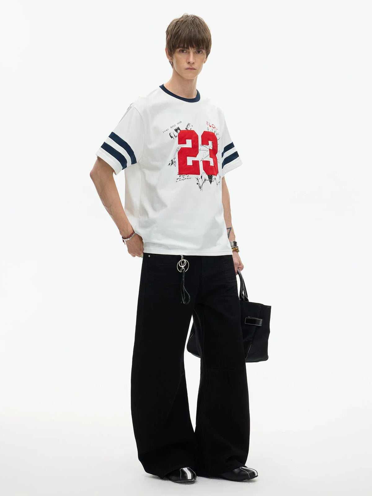 Blood Tour 23 Varsity Tee - Notkicks