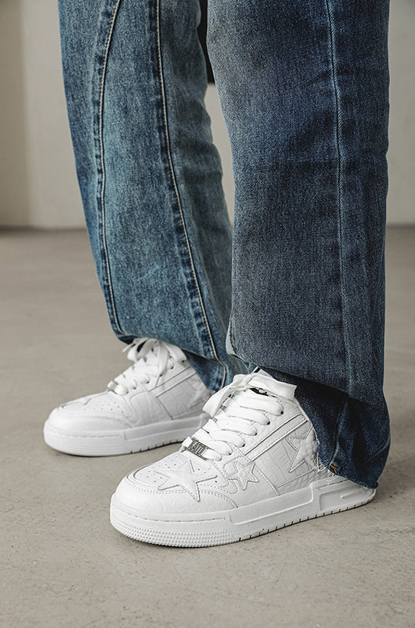 Stars Chunky Shoes - Multi-Dimensional Luxury Platform Trainers | LuxuryUrbanwear - Luxuryurbanwear