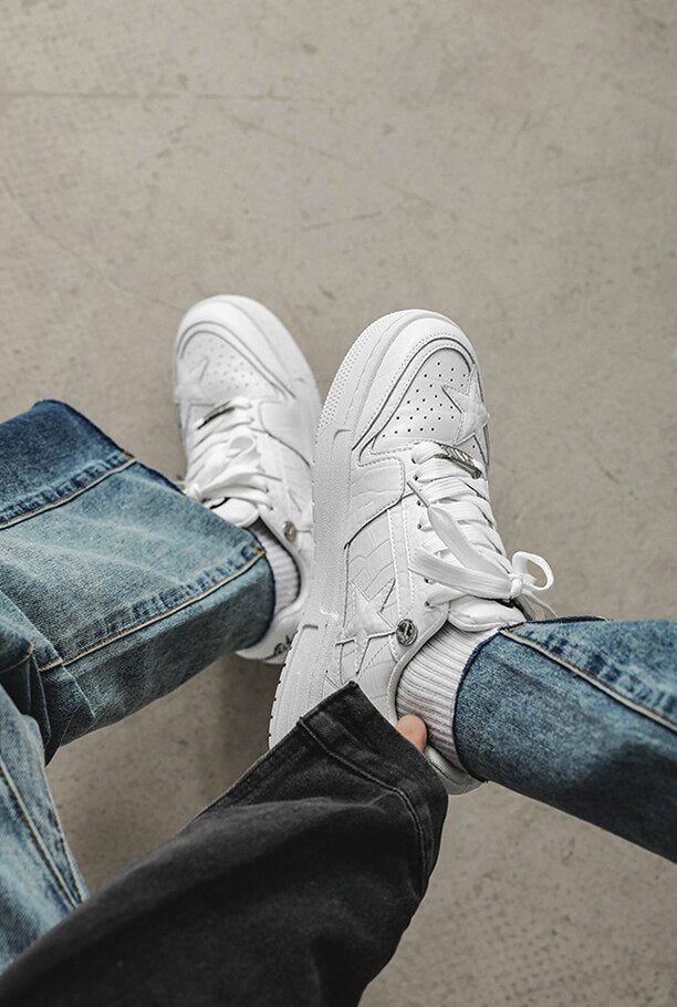 Stars Chunky Shoes - Multi-Dimensional Luxury Platform Trainers | LuxuryUrbanwear - Luxuryurbanwear