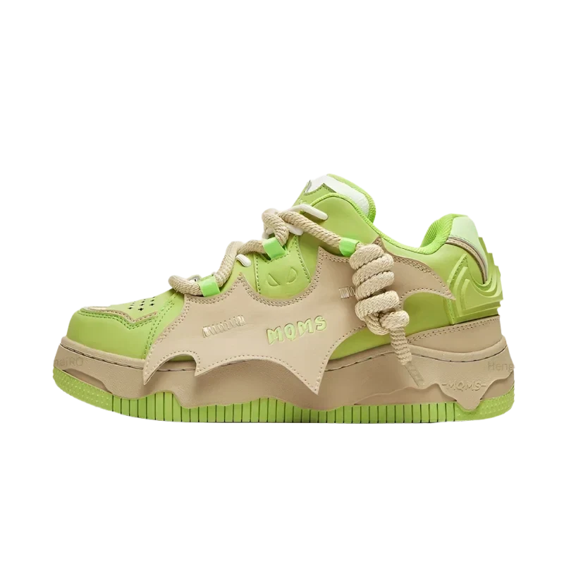 Moms Velzard Moer Shoes - Luxury Distressed "Mummy" Avant-Garde Sneakers