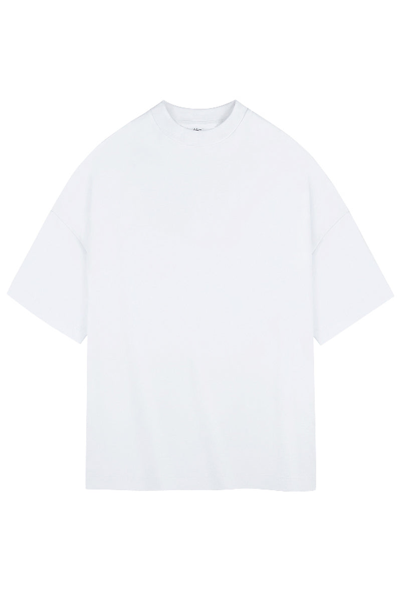Oversized Drop Shoulder Tee In Heavy Cotton - Notkicks