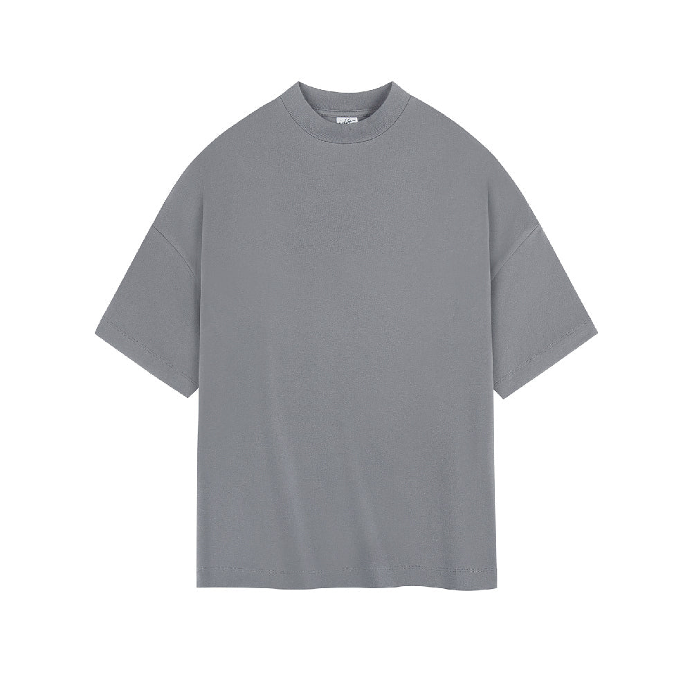 Oversized Drop Shoulder Tee In Heavy Cotton - Notkicks