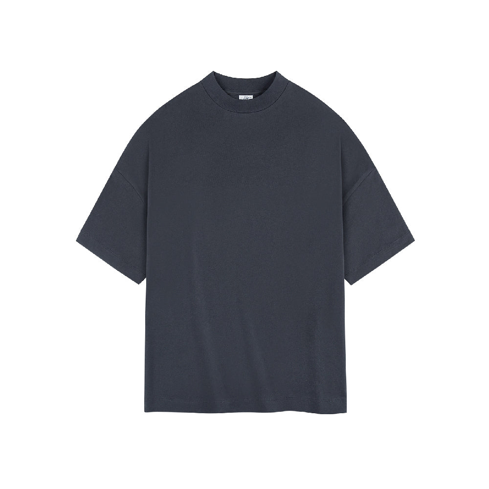 Oversized Drop Shoulder Tee In Heavy Cotton - Notkicks