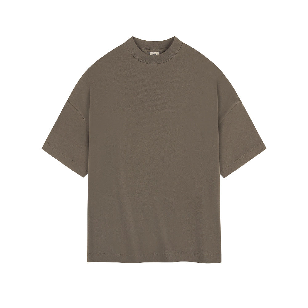 Oversized Drop Shoulder Tee In Heavy Cotton - Notkicks
