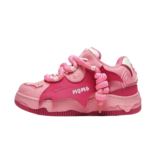 Moms Velzard Moer Shoes - Luxury Distressed "Mummy" Avant-Garde Sneakers