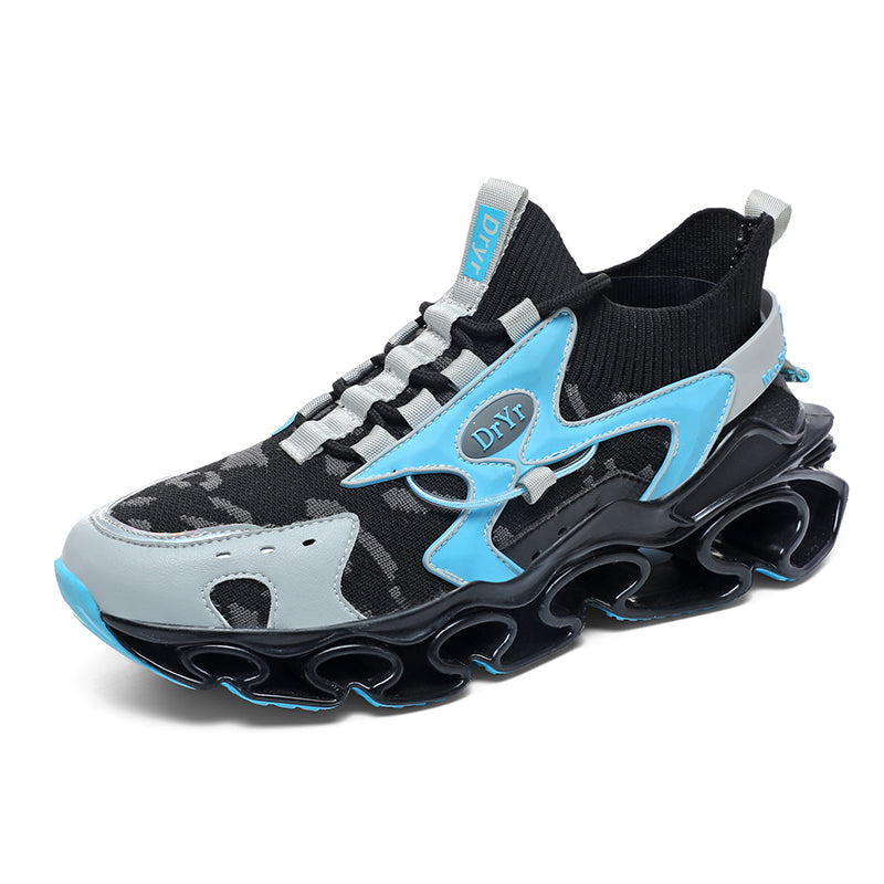 Side profile of Myth Power T84 sneakers showing the 6.5cm chunky tectonic sole