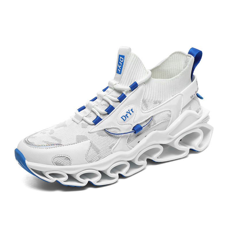 Side profile of Myth Power T84 sneakers showing the 6.5cm chunky tectonic sole