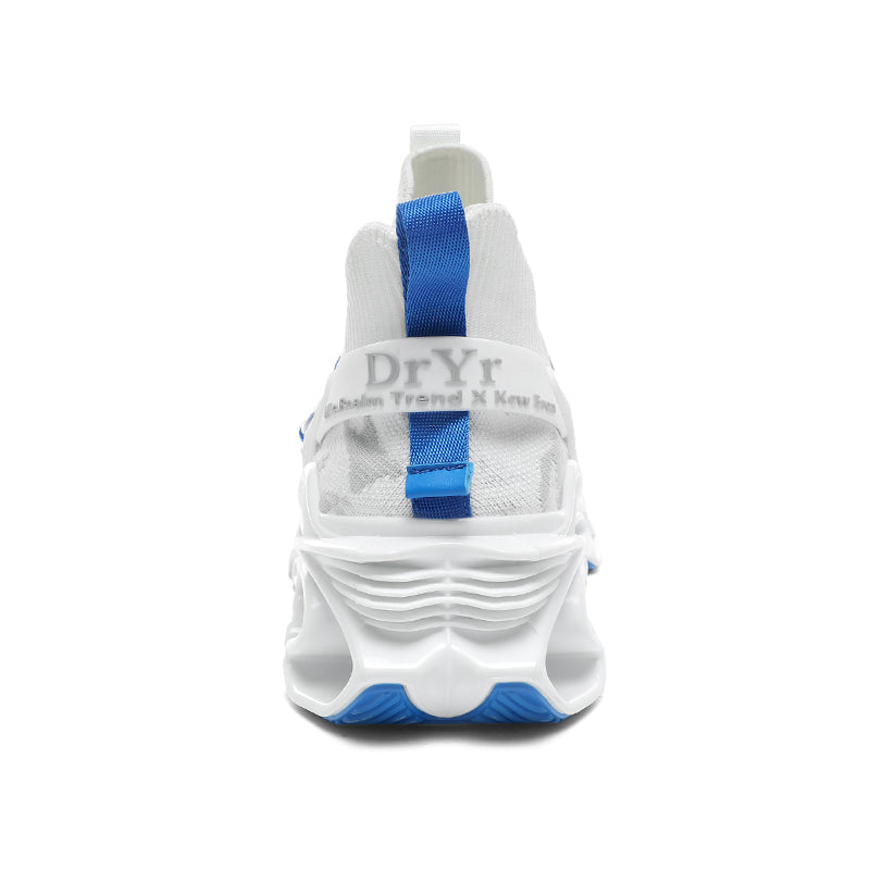Side profile of Myth Power T84 sneakers showing the 6.5cm chunky tectonic sole