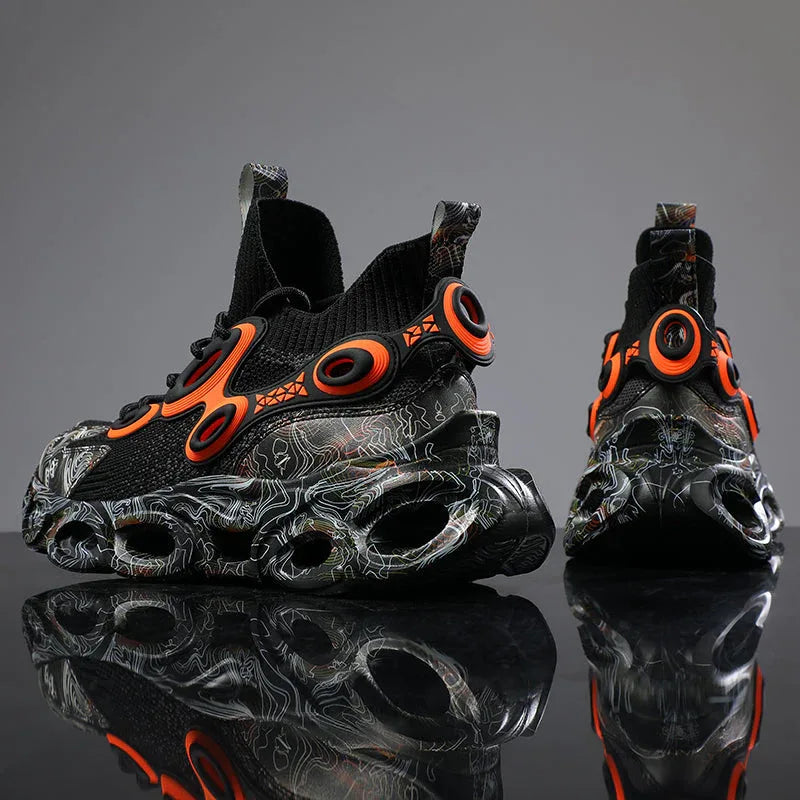 Street Mono T84 Sneakers - Luxuryurbanwear