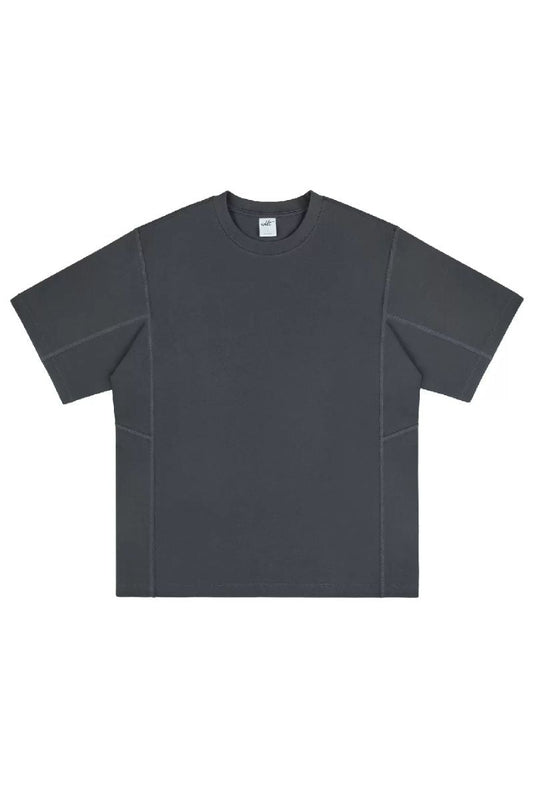 Loose Fit Patchwork Tee In Cool Cotton - Notkicks