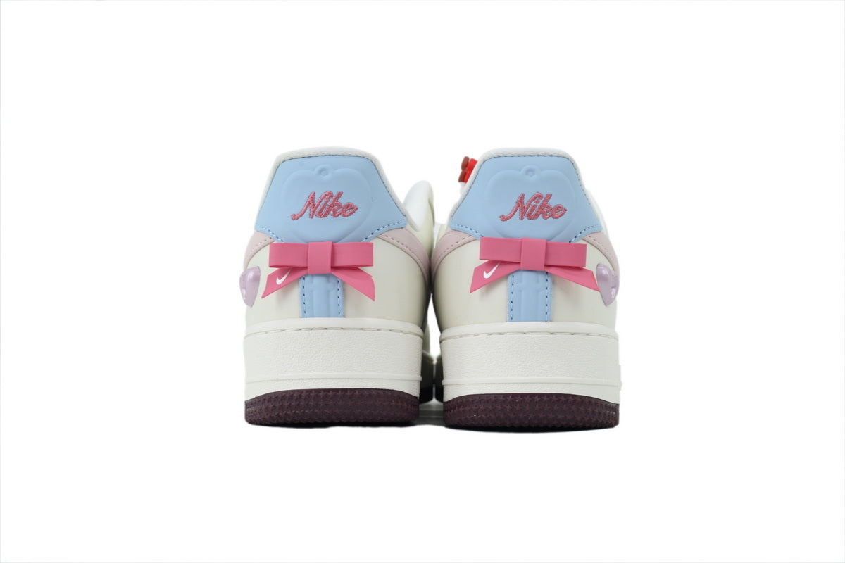 Air Force 1 'Valentine's Day' - Cream, White & Soft Pink Edition