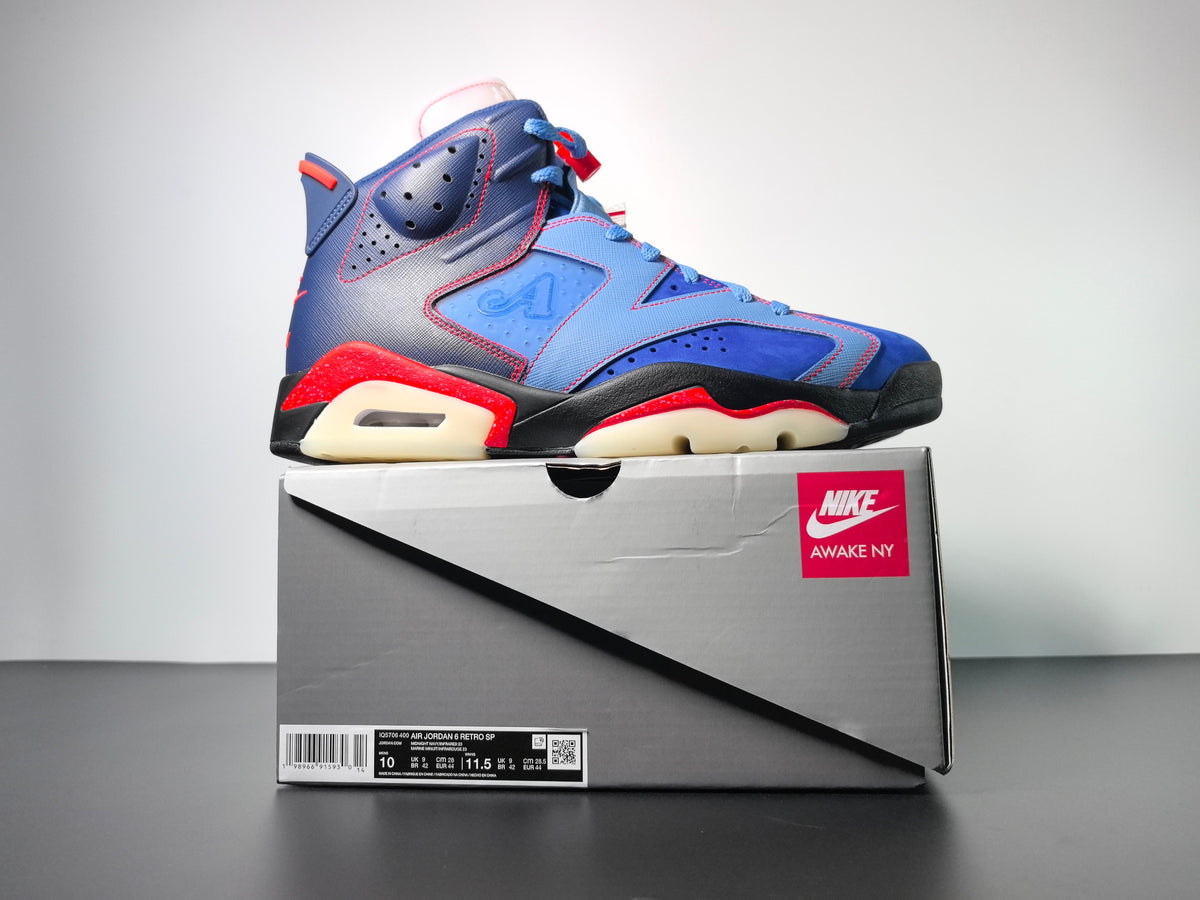 Awake NY x Air Jordan 6 "Denim Blue" AJ6
