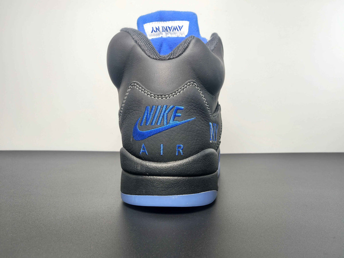 Awake NY x Air Jordan 5 "Black/Racer Blue" - Elevate Your Style