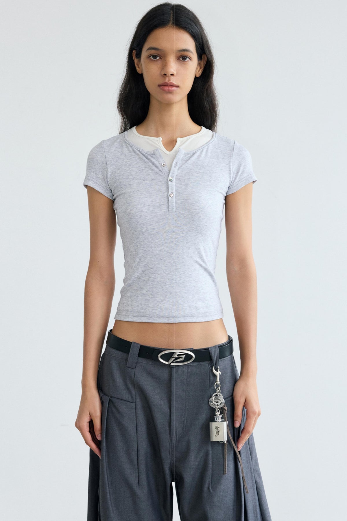 Men's Slim Layered Tee - Notkicks