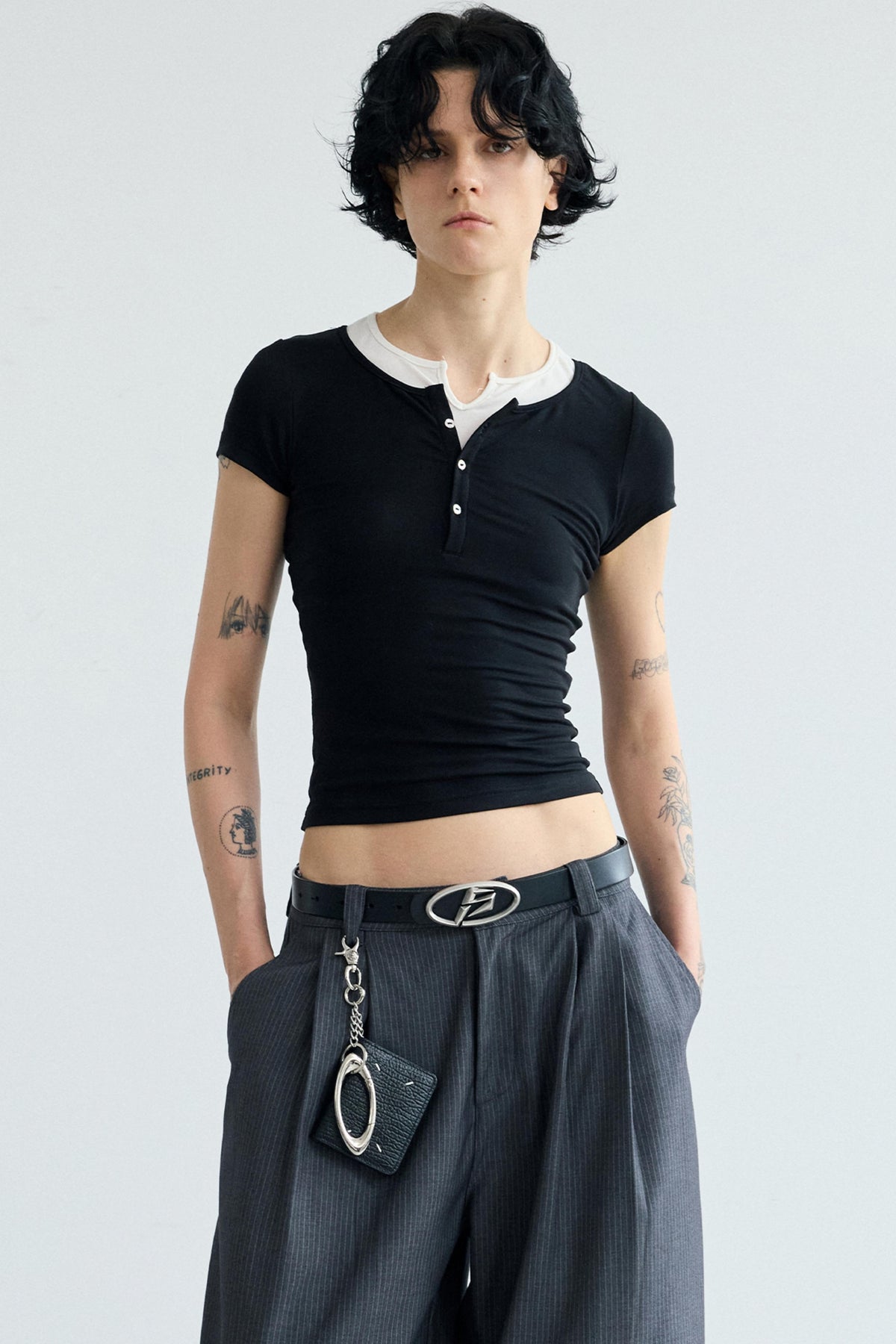 Men's Slim Layered Tee - Notkicks