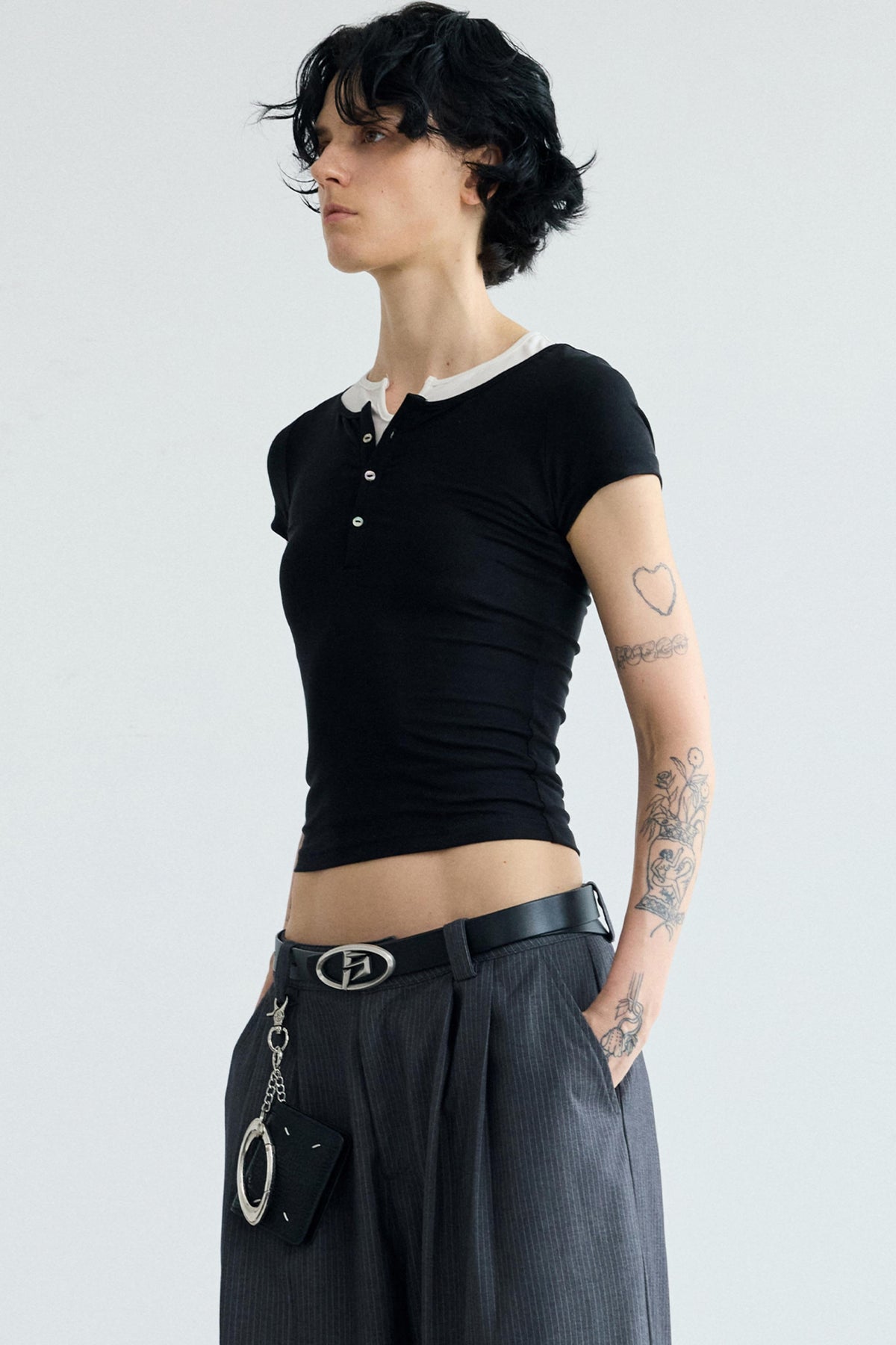 Men's Slim Layered Tee - Notkicks