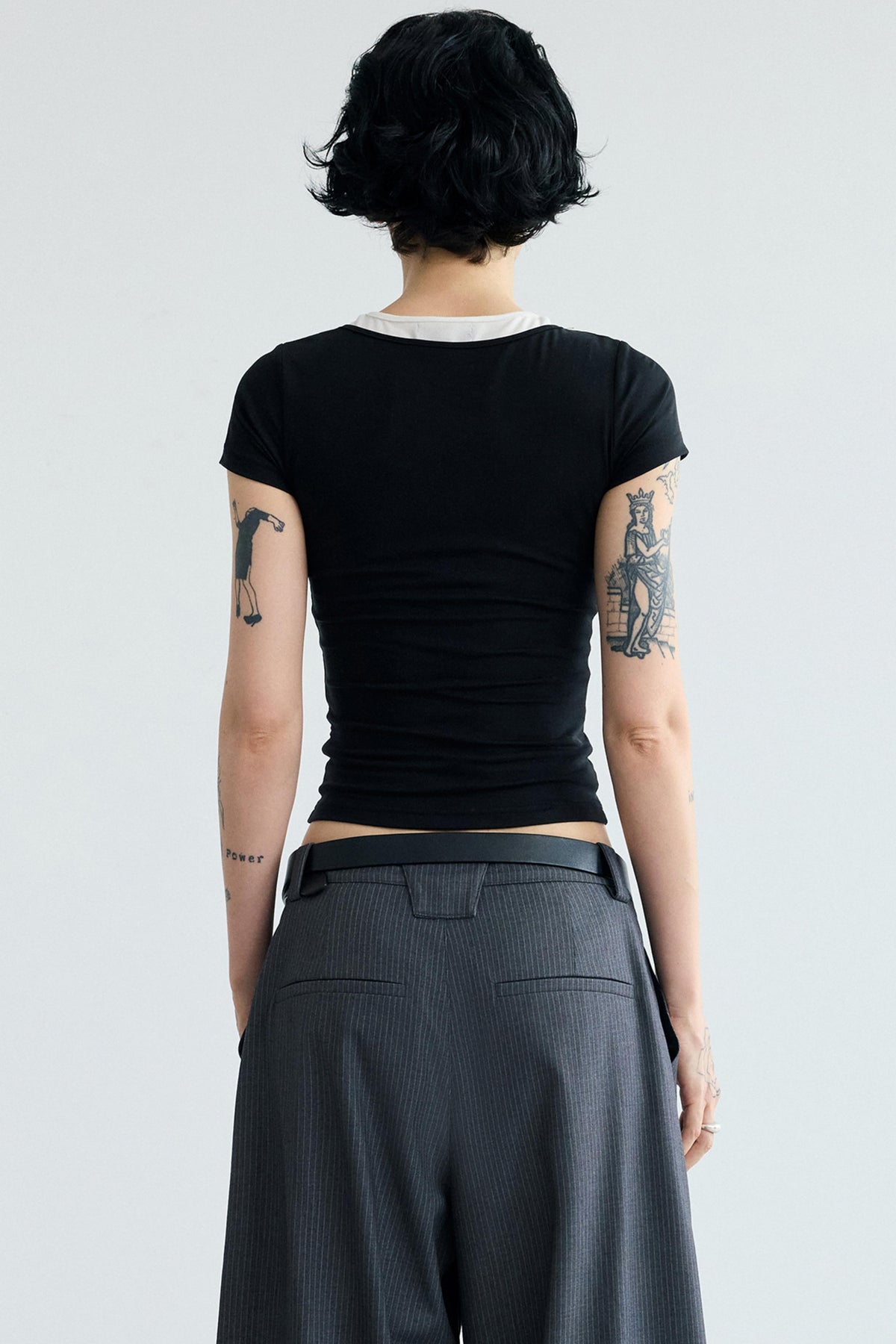 Men's Slim Layered Tee - Notkicks