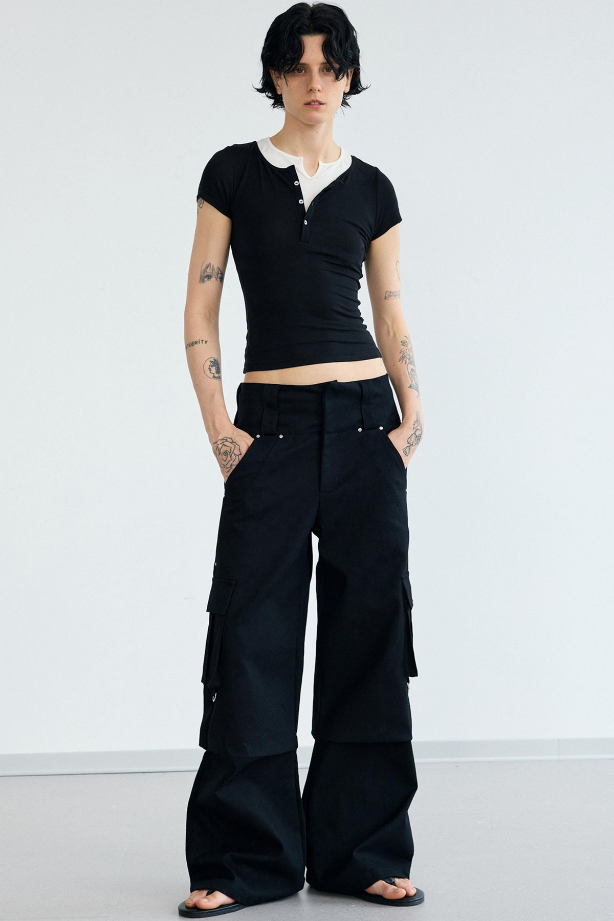Men's Slim Layered Tee - Notkicks