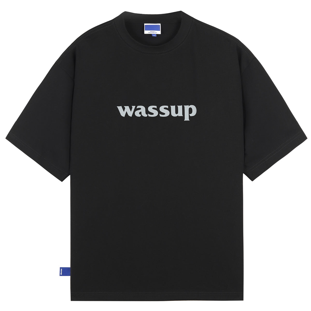 Bold Big Logo Print Basic Tee - Notkicks
