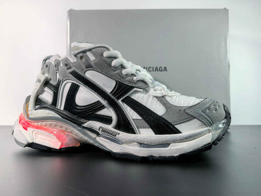 Balenciaga Triple S Sneaker – Triple White Leather & Mesh