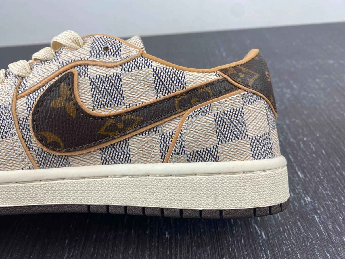 Custom Air Force 1 Monogram Low Surgeon Los Angeles Wolvess
