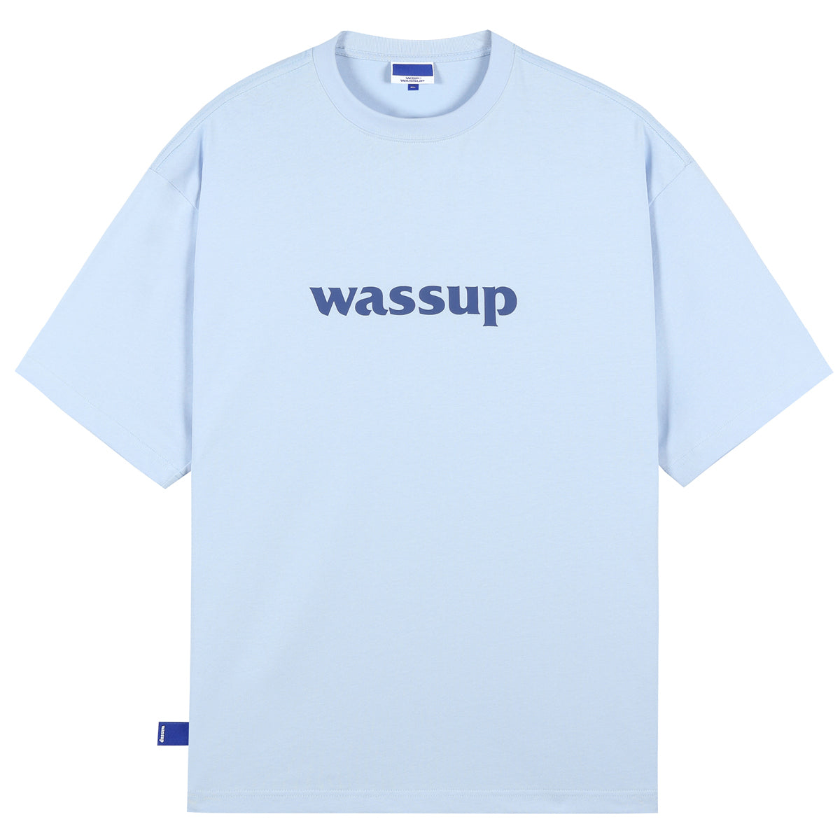 Bold Big Logo Print Basic Tee - Notkicks