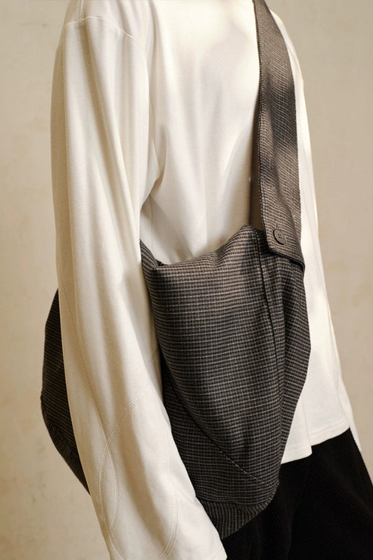Plaid Hobo Shoulder Bag - Notkicks