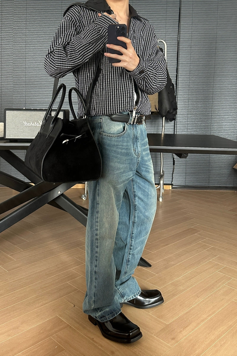 Suede Patchwork Tote Bag - Notkicks